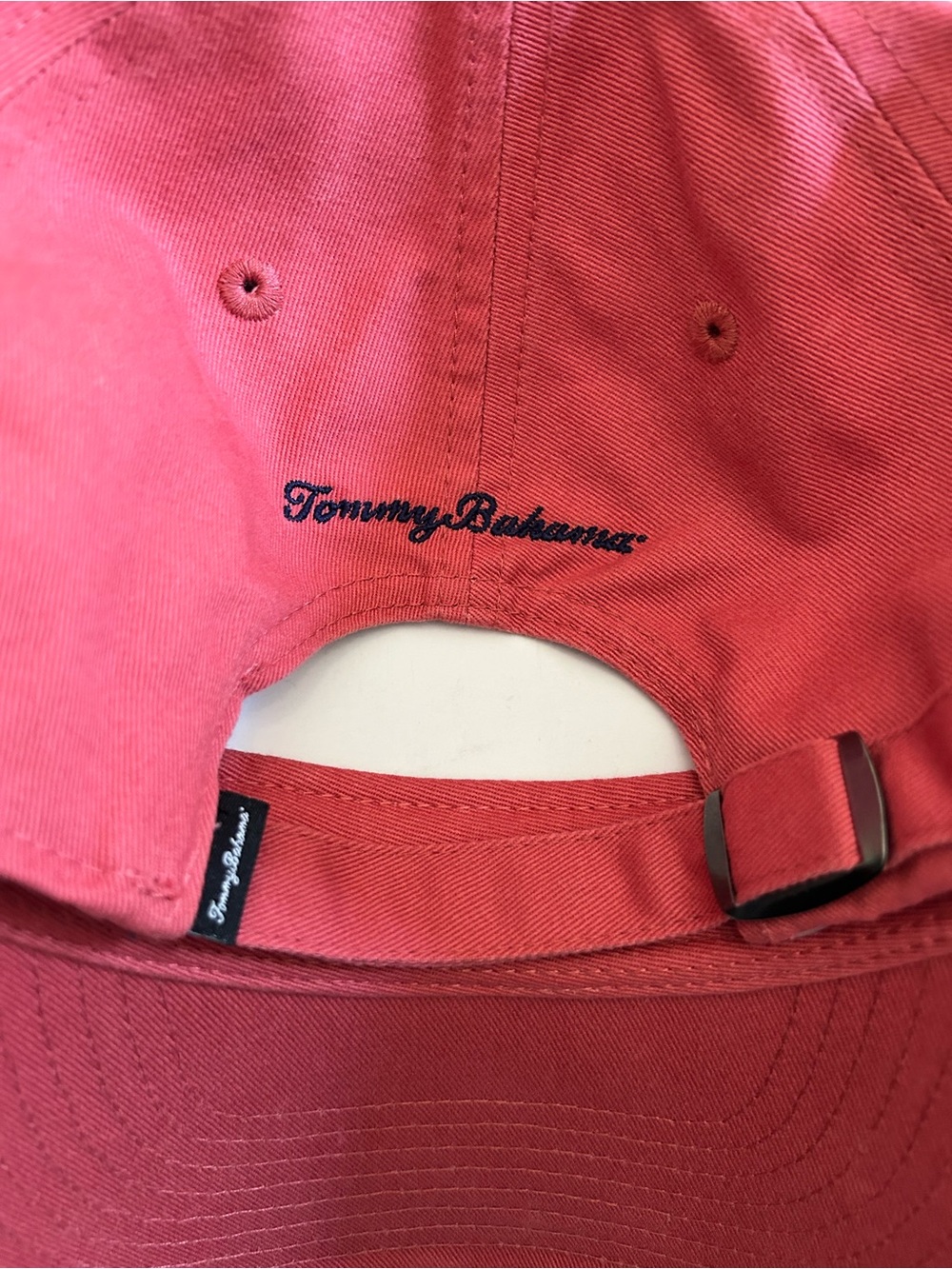 Tommy Bahama Navy, Black & Pink Marlin Logo Baseball Caps - Picture 8 of 9